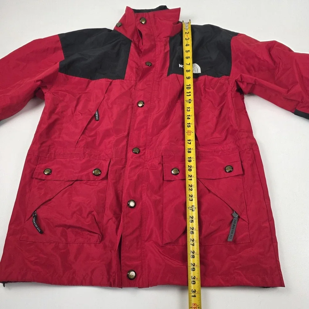 The North Face Jacket Mens Medium Red Black Gore-Tex Waterproof Snow Ski